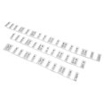 thumbnail image 3 of Piano Keyboard Stickers Removable Design 88 Keys Black Waterproof Reusable Silicone Piano Notes Guide Labels, 3 of 14