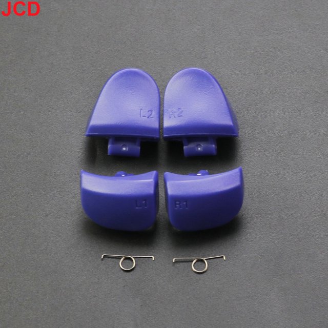 1set For PS5 V3.0 BDM-030 Controller L1 R1 L2 R2 Trigger Shoulder Buttons & Springs Set Replace Accessories Treasure Blue