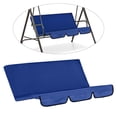 thumbnail image 2 of maytalsory Garden Swing Seat Cover Patio Cushion Protection Bench Covers Blue, 2 of 8