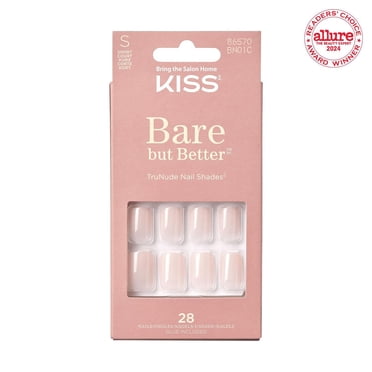 KISS Bare but Better Nails - Fake Nail, Short