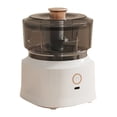 thumbnail image 1 of Functional Home Electric Meat Grinder, High-Speed Stainless Steel Cutter, Easy Disassembly/Cleaning, One-Click Chopping, Type-C Battery, Portable Lightweight, For Food Processing, 1 of 3