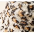thumbnail image 3 of LinYooLi Trendy Winter Unisex Bucket Hats Leopard Warm Soft Fluffy Fisherman Hat Travel Outdoor, 3 of 5