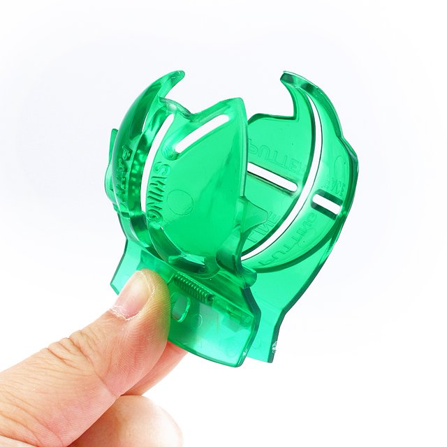 Ball Liner, Sturdy Tong Form Easy Identify Green Ball Line Clip For Playing