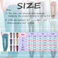 thumbnail image 3 of Women Pants Casual Yoga Straight Leg Comfy Drawstring Lounge Running Long Active Sweat Plus Size Cargo Trousers, 3 of 5