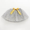 thumbnail image 2 of MIASHUI Robe Tutu pour Filles Princesse Tutu Jupes Tulle Jupes de Ballet Bandeau Ensemble, Gris, 5-8 Ans, 2 of 4