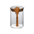 thumbnail image 1 of Hinati Clearance Sale Glass Jars with Airtight Lids and Spoons Thick Glass Food Storage Airtight Food Storage Containers, Kitchen Storage Containers for Cabinets, Countertop, Drawers, Under Sink, 1 of 8