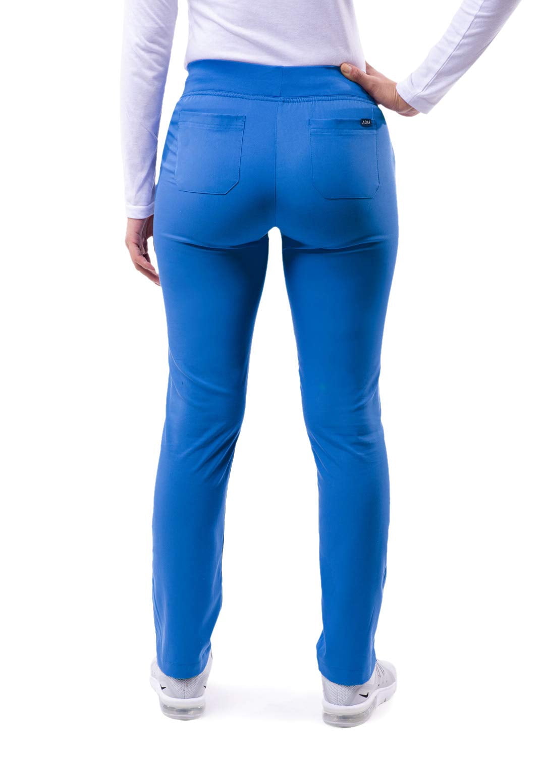 Adar Pro Sarraus pour Femmes - Pantalon de Sarrau de Yoga Ajusté