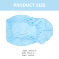 thumbnail image 2 of Drap-housse en Polyester Confortable pour Maison Simple Hôtel Drap-Housse Bleu Ciel, 2 of 7