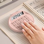 Suncoda Calculator, Basic Standard Calculators Mini Digital Desktop Calculator with 8-Digit Lcd Display- Calculator Pocket Size for Home School for Kids