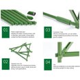 thumbnail image 4 of Tomato Cage,Adjustable Design Triangular Tomato Plant Support Pole Heavy Duty Steel Plant Tower Stakes Ample Space Design Tomato Trellis Garden Plant Support for Home, 4 of 7