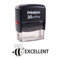 thumbnail image 1 of Printtoo Custom Stamp EXCELLENT Self Inking Office Stationary Rubber Stamp-Black, 1 of 2