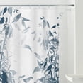 thumbnail image 3 of Mainstays Sun Print Medium Weight PEVA Shower Curtain, 70 Inches by 72 Inches, Blue, 3 of 5