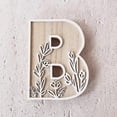 thumbnail image 1 of 5 Inch Wooden Letters for Wall Decoration for Children's Room Crafts Name Signs Wedding and Home Décor, 1 of 6