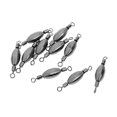 thumbnail image 1 of 10 Pieces Rig Bass Weight Sinkers Hooks Rolling s DIY Accessories 1.5, 1 of 6