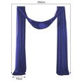 thumbnail image 4 of LCXmlly Roasting Pan Wedding Arch Drape Fabric Long 3 Panels Wide Sheer Wrinkle Free Soft Party Backdrop Drapery, 4 of 6