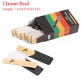 thumbnail image 2 of 10pcs Clarinet Reeds Set Bb Tone Strength 1.5/2.0/2.5/3.0/3.5/4.0 Wind Instrument Reed, 2 of 7