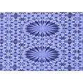 thumbnail image 1 of Ahgly Company Machine Washable Indoor Rectangle Transitional Jeans Blue Area Rugs, 2' x 4', 1 of 7