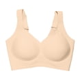 thumbnail image 4 of Supportive Wireless Full Coverage Bras for Everyday Comfort and Shape — Seamless Full Cup Uplift Full Support Wire-Free Bra for Plus Size All Seasons Everyday Wear, 4 of 4