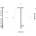 thumbnail image 3 of Chauffe-serviettes Huron, Brossé, Câblé, 8 Barres, 3 of 4