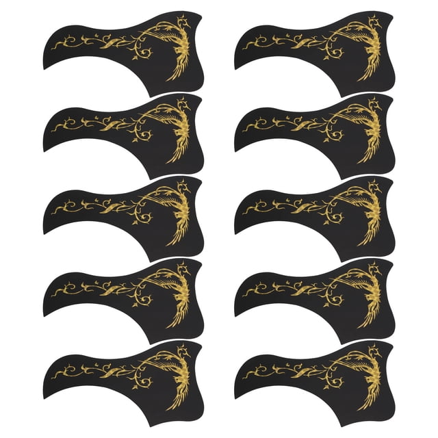 EOTVIA Acoustic Guitar Pickguard, 10Pcs Self Adhesive Guitar Pick Guards For Maintenance For Guitarist