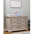thumbnail image 2 of Pemberly Row Wood Double Dresser for Nursery in Brushed Ivory, 2 of 5