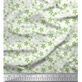 thumbnail image 2 of Soimoi Poly Georgette Fabric Artistic Floral Print Sewing Fabric Yard 52 Inch Wide, 2 of 3