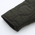 thumbnail image 4 of WRKEKC Coats for Women Solid Color Button Pocket Color Block Spliced Hoodless Long Sleeve Cotton Coat for Fall Outings, 4 of 6