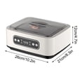 thumbnail image 3 of Avdolw 1.6L Yogurt Maker Machine - Stainless Steel, Temperature & Time Control, Energy-Saving, Home DIY Yogurt (Includes Container), 3 of 6