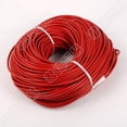 thumbnail image 2 of HAOAN 1Roll 21.9 Yards Genuine Round Leather String Cord 3mm Rope for Saddle Brown Leather String Cord for Making Necklaces Bracelets Braiding Wraps Crafts and Hobby Projects, 2 of 3