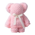 thumbnail image 1 of Mlkoz Bear Coral Fleece Towel – 16x12 Inch Gift Boxed Hand Towel for Home & Gifting, 1 of 6