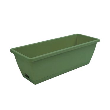 Plastic Flower Pots Family Balcony Plants Vegetables Large Rectangular Grooves Pots for Flower Glasses Home Garden Accessories