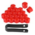 thumbnail image 3 of LAFGUR Acouto Car Hub Cover, 20PCS 21mm Nut Wheel Auto Hub Screw Protection Anti-theft Cover Cap, 3 of 8