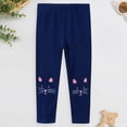 thumbnail image 2 of Wxirdiow Skinny Dress Pants for Kids Girls Toddlers' Leggings Fashion Stretch Pants Comfortable Bottoms Black Size,3-4 Years, 2 of 5