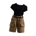 thumbnail image 4 of TISHITA Male Action Figures Short Pants Set Collector Sportswear Accessories for 1:9 Round Buckle, 4 of 8