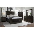thumbnail image 3 of Picket House Furnishings Brooks Table de Nuit à 3 Tiroirs avec Ports USB, Noir, 3 of 11
