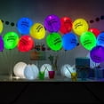 thumbnail image 3 of illooms Mixed Color Happy Birthday LED Light Up Balloons, 3 of 9