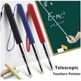thumbnail image 5 of Telescopic Pointer Stick with Hand Lanyard, Teacher Pointer for Classroom, Presentation Pointers for Teachers, Hand Pointer Extendable Pointer Stick Retractable Pointer Pen Whiteboard Pointer (Black), 5 of 5