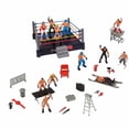 thumbnail image 2 of JUNWELL Wrestler Ring Action Figure Set  14”  12 Pieces, 2 of 3
