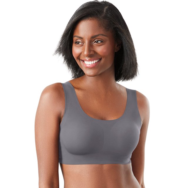 Bali Soutien-Gorge Sans Armatures Confort Révolution EasyLite Sans Coutures pour Femmes, TG, Bleu Granit