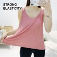 thumbnail image 5 of Débardeur Plissé Flowy V Neck pour Femmes avec Grande Taille, 5 of 5