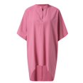 thumbnail image 3 of T-shirt à Manches Courtes Femmes Mode Été Décontracté en Vrac Col en V Manches Courtes Tops Solides Blouse, 3 of 6