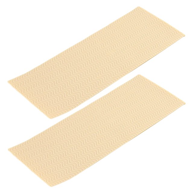 lionlar Protecteurs de Semelle Adhésifs Non-Pads, Cuir Abricot