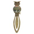 thumbnail image 1 of Zinc Alloy Owl Book Mark Metal Book Mark Page Marker Zinc Alloy Craft for Student, 1 of 8