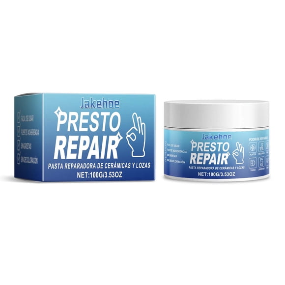 fheaev Ceramic Repair Paste Tile Ceramic Wear Process Household Repair Paste 100g