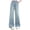 style-06 Blue, variant on Gubotare Tall Girl Jeans Kids Girls' Casual Wide Leg Baggy Ripped Jeans Cool Loose Fit Denim Pants Size 13-14 (Blue,13-14 Years)