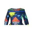 thumbnail image 4 of Robe Fille Maison Imprimé Arbre Dessin Animé Manches Longues Robe d'Hiver 7 Ans, 4 of 6