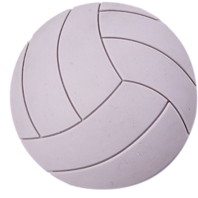 Maoww 4 Pcs Coussin Mural Anti-Collision Élimine le Bruit Poignée de Porte Pare-Chocs Forme de Volleyball