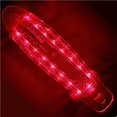 thumbnail image 3 of mmirethe 22 Inches Four-wheel Mini Skateboard LED Flashing Skateboard Retro Skateboard No.3, 3 of 6