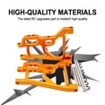 thumbnail image 4 of ZheElen 2pieces Enhanced Front Lower Suspension Arm For FS 1/10 51805 RC Car Accessories Red, 4 of 6