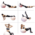 thumbnail image 4 of ExtraThickYogaBallExerciseBall,BallChair,HeavyDutySwissBallforBalance,Stability,Pregnancy,PhysicalTherapy,QuickPumpIncluded, 4 of 4